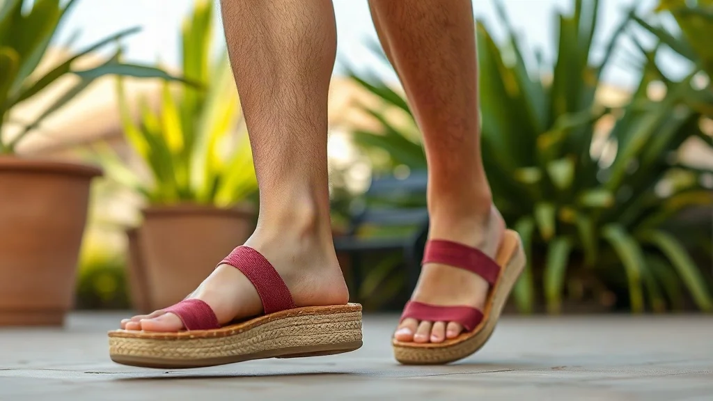 Real-world setting and styling use for How to Stretch Mexican Huarache Sandals for Wide Feet and High Arches