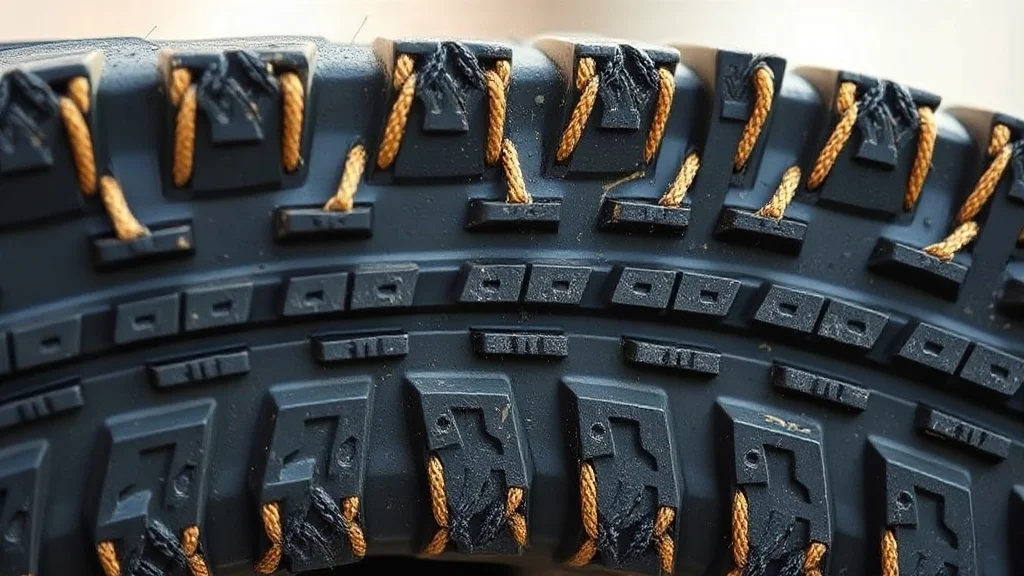 Artisan leather weave and craftsmanship texture detail of The Story of the Tire-Tread Sole (Suela de Llanta)